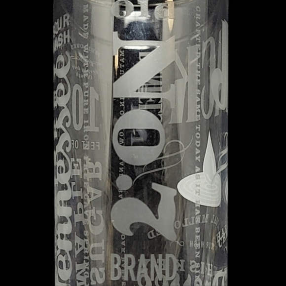 JACK DANIELS ETCHED OLD NO.7 BRAND TENNESSEE WHISKEY HIGHBALL GLASS SILV… - Picture 8 of 10